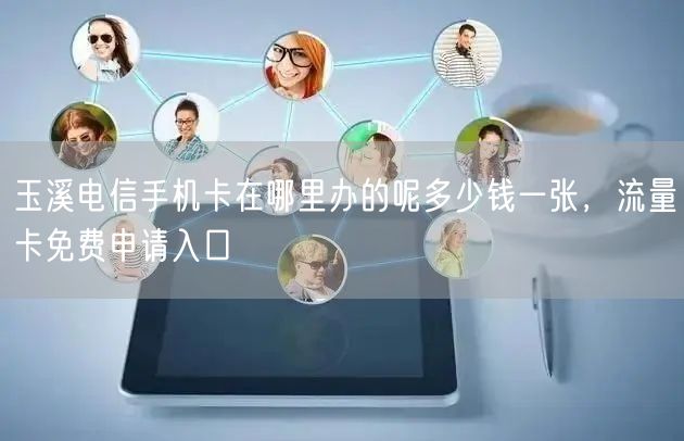 玉溪电信手机卡在哪里办的呢多少钱一张，流量卡免费申请入口