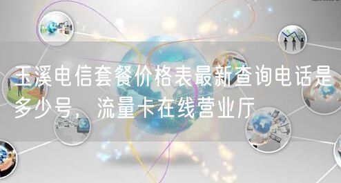 玉溪电信套餐价格表最新查询电话是多少号，流量卡在线营业厅