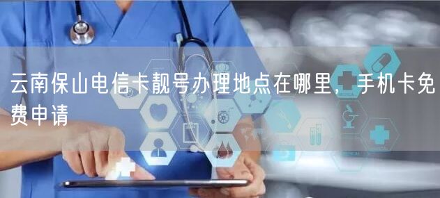 云南保山电信卡靓号办理地点在哪里，手机卡免费申请