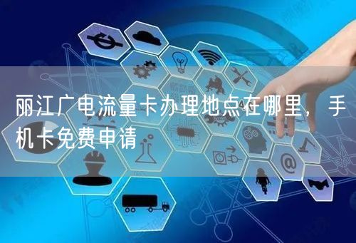 丽江广电流量卡办理地点在哪里，手机卡免费申请