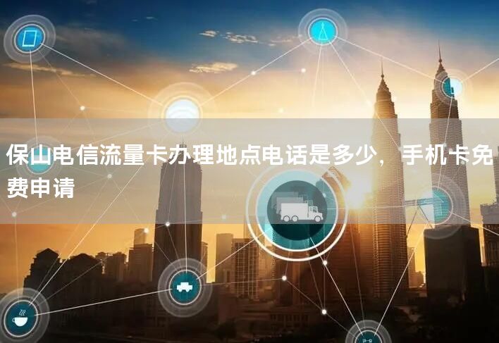 保山电信流量卡办理地点电话是多少，手机卡免费申请