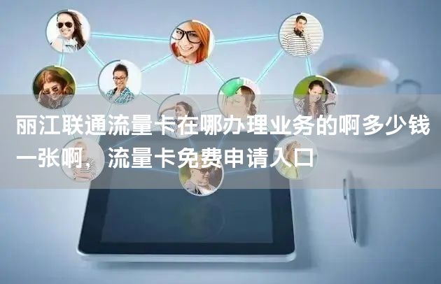 丽江联通流量卡在哪办理业务的啊多少钱一张啊，流量卡免费申请入