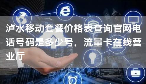 泸水移动套餐价格表查询官网电话号码是多少号，流量卡在线营业厅