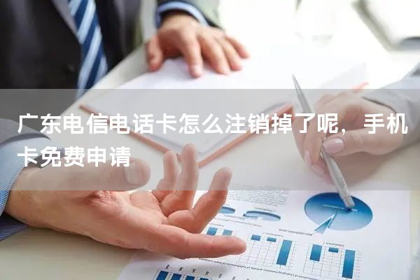 广东电信电话卡怎么注销掉了呢，手机卡免费申请