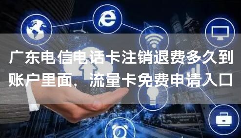 广东电信电话卡注销退费多久到账户里面，流量卡免费申请入口