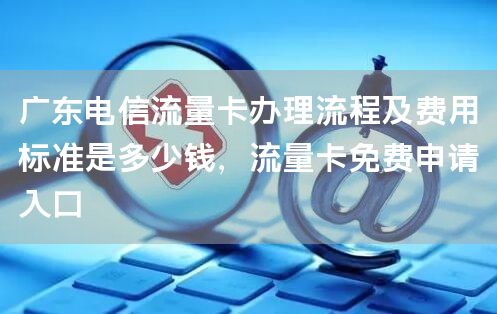 广东电信流量卡办理流程及费用标准是多少钱，流量卡免费申请入口