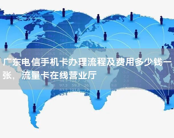 广东电信手机卡办理流程及费用多少钱一张，流量卡在线营业厅
