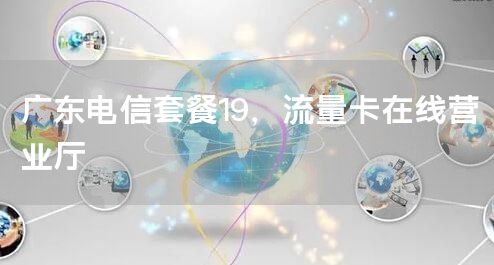 广东电信套餐19，流量卡在线营业厅