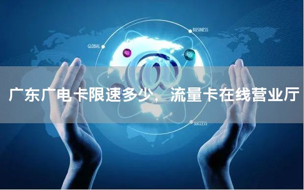 广东广电卡限速多少，流量卡在线营业厅