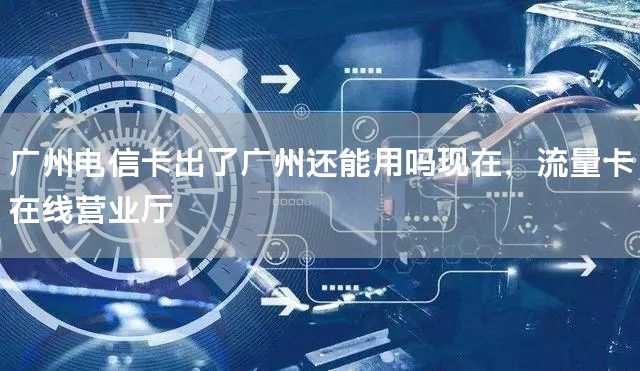 广州电信卡出了广州还能用吗现在，流量卡在线营业厅