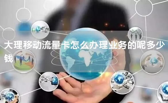 大理移动流量卡怎么办理业务的呢多少钱