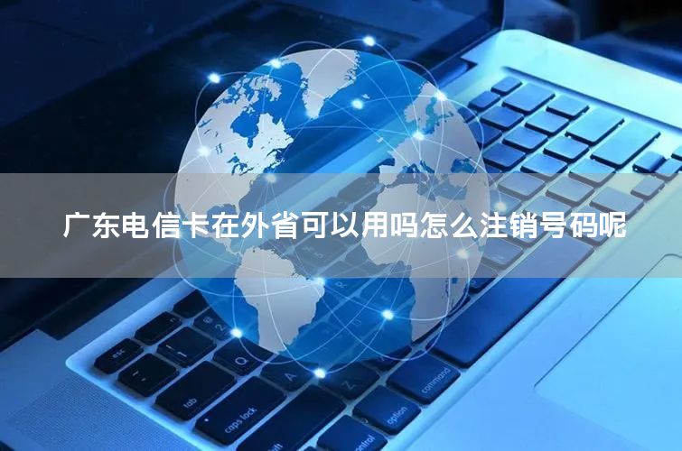 广东电信卡在外省可以用吗怎么注销号码呢