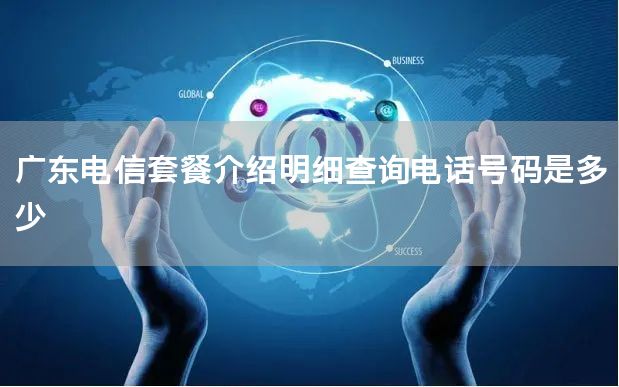 广东电信套餐介绍明细查询电话号码是多少