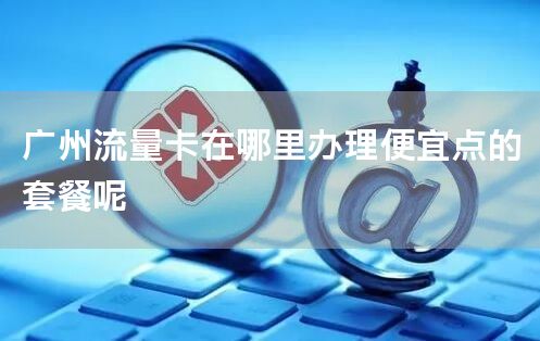 广州流量卡在哪里办理便宜点的套餐呢